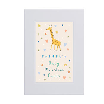 Personalised Baby Milestone Cards, 3 of 10