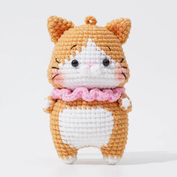 Cute Ruffles Cat And Dog Friends Amigurumi Collection, 3 of 6