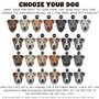 Custom Staffy Terrier Dog Chest Portrait Heart Keychain, thumbnail 2 of 6