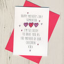 personalised first mother's day card by eggbert & daisy ...