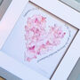 Butterfly Personalised Heart Thank You Bridesmaid, thumbnail 2 of 12