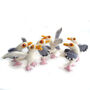Tiny Seagull Decoration Herring Gull Ornament, thumbnail 5 of 11