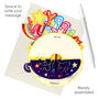 Pop Up 3D Shooting Star Birthday Card, thumbnail 4 of 6