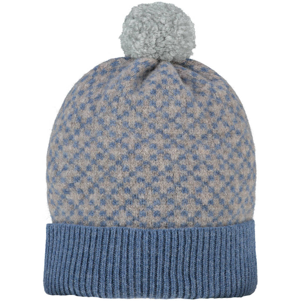 soft merino lambswool unisex bobble hat by catherine tough ...