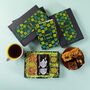 'Good Luck' Flapjack, Brownies And Tea Letterbox, thumbnail 3 of 3