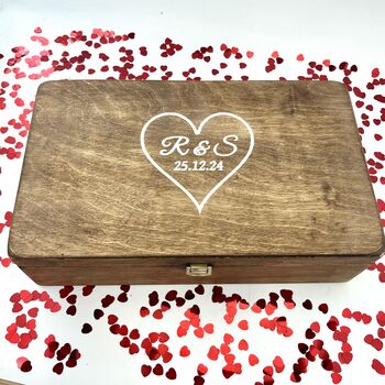 Personalised Sweet Heart Memory Box, 4 of 12