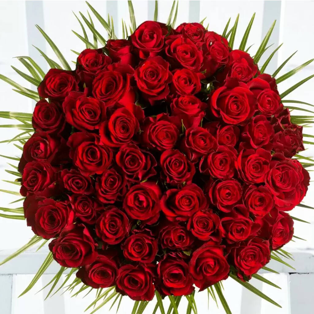 50 Luxury Red Roses By Appleyard London