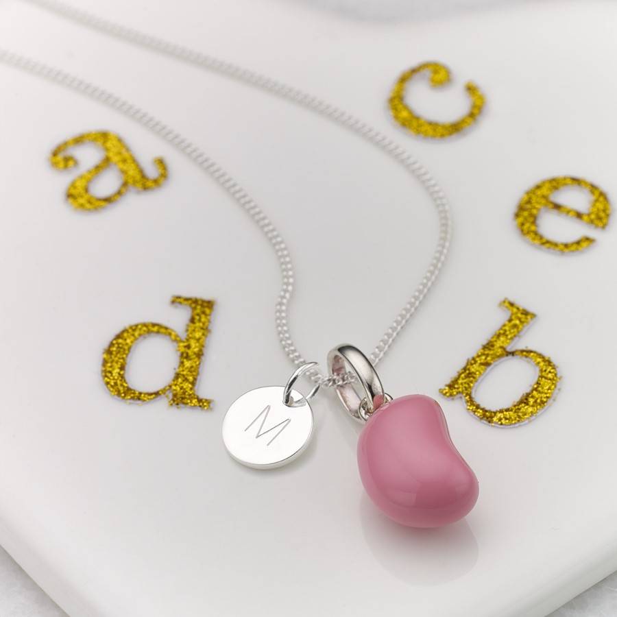 personalised jelly bean necklaces by molly brown london