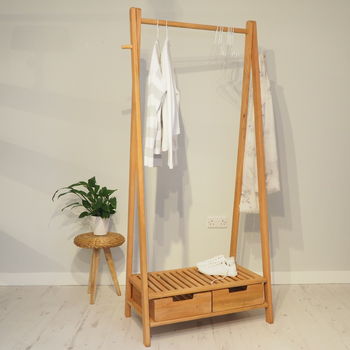Wooden Clothes Rack Stockholm, 2 of 6