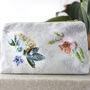 Birthday Flower Gift For Her – Socks, Scarf, Makeup Bag, thumbnail 6 of 9