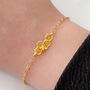 Gold Filled Bee Bracelet, thumbnail 1 of 6