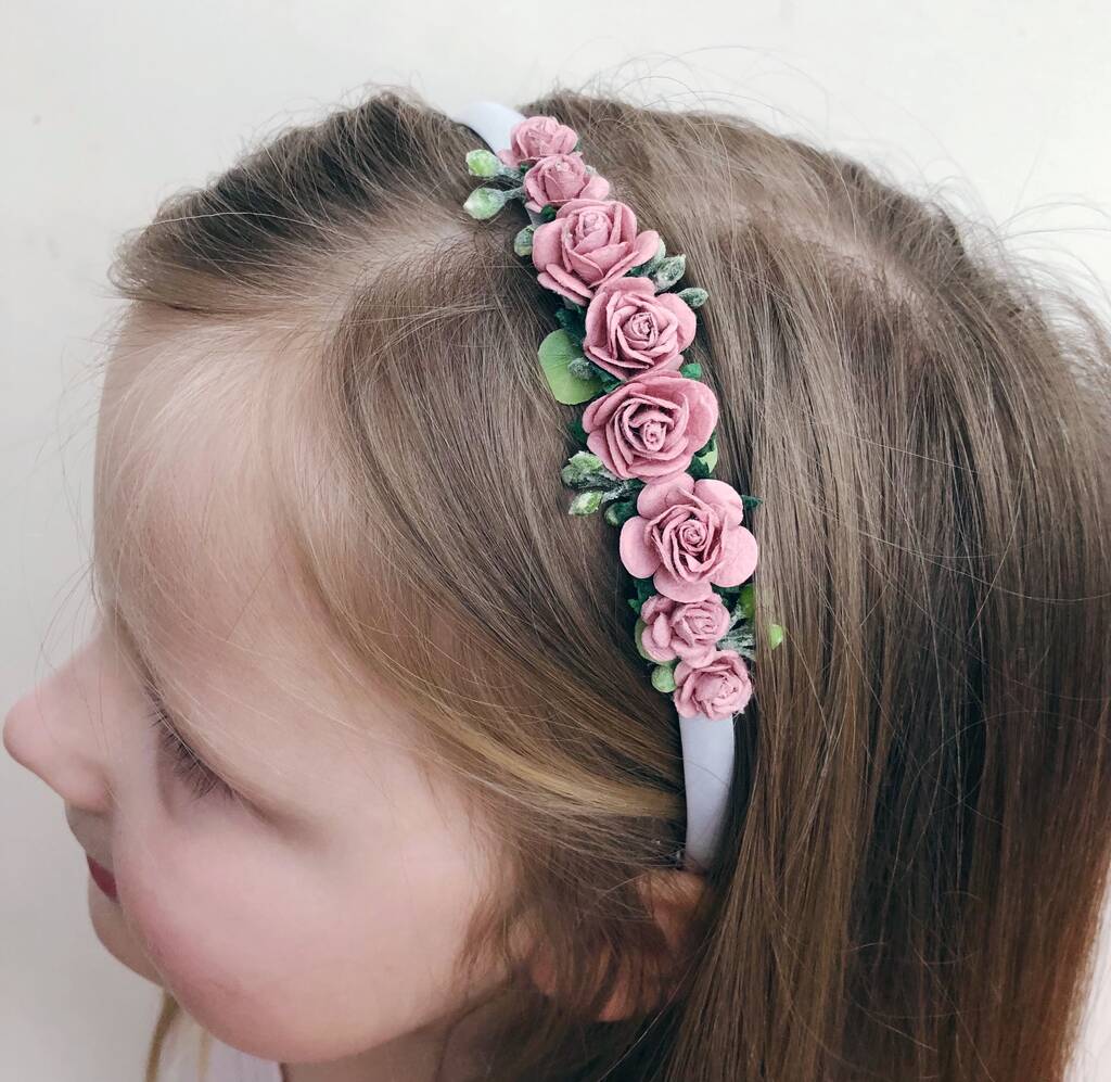 Flower Girl Headband, 1 of 2