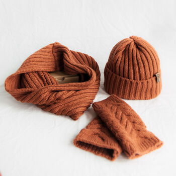 Hat, Snood And Hand Warmer Set, 6 of 12