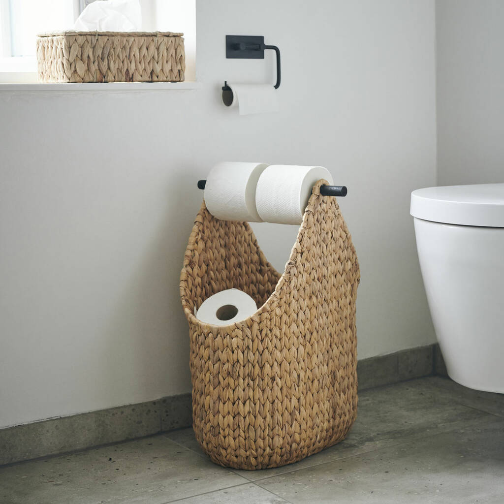 Loo Roll Holder And Storage Basket, 1 of 3