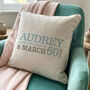 Personalised 60th Birthday Cushion, thumbnail 8 of 8