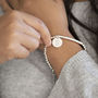 Personalised Sterling Lobster Clasp Bracelet, thumbnail 1 of 6