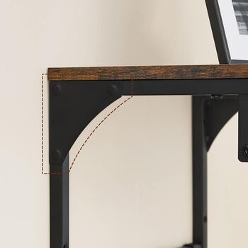 Wall Coat Rack Shelf With Eight Hooks, 6 of 7