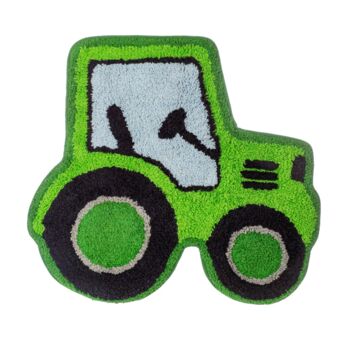 Tractor Rug For A Nursery, 3 of 3