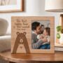 Personalised Daddy Bear Photo Frame, thumbnail 2 of 4