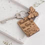 Mummy To Bee Baby Due Date Keyring, thumbnail 1 of 2