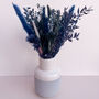 Navy Dried Flower Bunch, thumbnail 3 of 3