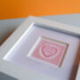 Love Hearts Mini Art Print, thumbnail 2 of 8