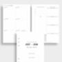 Mid Year 2025 2026 A5 Life Planner Inserts • Week On One Page, thumbnail 3 of 9