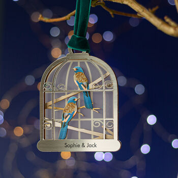 First Christmas Together Birdcage Christmas Ornament, 2 of 3