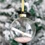 Christmas Bauble Manifestation Kit Rose Quartz, thumbnail 2 of 6