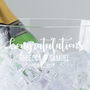 Personalised Wedding Crystal Champagne Bucket, thumbnail 2 of 2