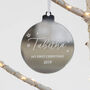 Personalised My First Christmas Hanging Decoration, thumbnail 1 of 3
