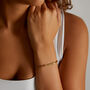 Personalised Custom Name Chain Bracelet, thumbnail 2 of 9