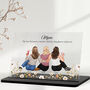 Personalised Mum And Daughters Acrylic Plaque Gift, thumbnail 1 of 7