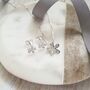 Cz Flower Gift Set Thank You For Helping Me Grow, thumbnail 2 of 4