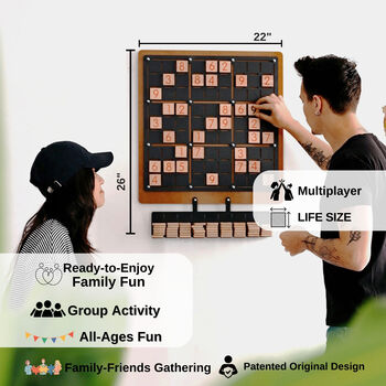 Sudoku Metal Wall Art Wall Games, 6 of 8