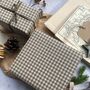 Gingham Paper Fibre Wrapping Paper, thumbnail 9 of 12