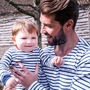 Personalised Daddy And Me Breton Tops, thumbnail 3 of 8