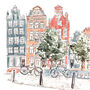 A Walk In Amsterdam Print, thumbnail 2 of 3