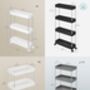 Narrow Slim Plastic Storage Cart Trolley Storage Unit, thumbnail 2 of 9