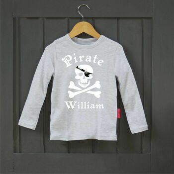Personalised 'Pirate' T Shirt, 4 of 12
