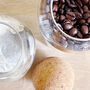 Cork Ball Glass Storage Jar With Personalised Waterproof Label, thumbnail 5 of 9