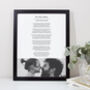 For My Father Personalised Photo Poem Print, thumbnail 6 of 8