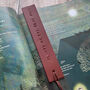 Custom Italian Leather Bookmark, thumbnail 8 of 12