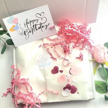 Lavender Butterfly Hug In A Box Spa Pamper Hamper, 9 of 12