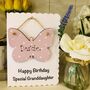 Personalised Granddaughter Sister Niece Butterfly Card, thumbnail 9 of 12