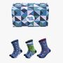 Puffins Bamboo Socks Gift Set For Men, thumbnail 1 of 4