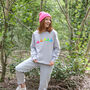 Neon Rainbow Reindeers Christmas Sweatshirt Jumper, thumbnail 2 of 6