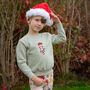 Horse Christmas Embroidered Jumper, thumbnail 3 of 3