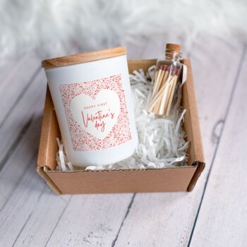 First Valentine’s Day Candle Gift For Girlfriend, 5 of 7