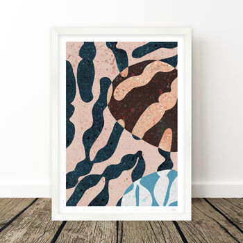 Terrazzo Abstract Cells Art Print, 6 of 7